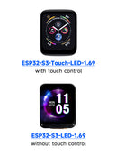 ESP32-S3 1,69 tommer touch screen udviklingskort 240MHz processor WIFI Bluetooth