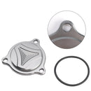 CNC ÖLFILTERABDECKUNG GRAU FÜR SUZUKI DRZ400 DRZ 400S DRZ 400SM DRZ400E 05-2025