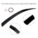 2008-2016 Mercedes-Benz E-Class W212 Gloss Black Rear Boot Spoiler