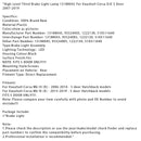 Hohe Dritte Bremsleuchte Lampe 13188045 Für Vauxhall Corsa D/E 5 Tür 07-2019