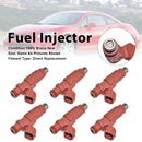 6 Stück Einspritzdüsen für Mitsubishi Eclipse 06-12 Endeavor 2004-2010 HDB305F