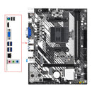 A520M-K Desktop-Computer-Motherboard AM4 Dual Protocol M.2 Festplatte Bluetooth