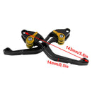 Nova embreagem curta e alavanca de freio adequada para Suzuki GSF 650, GSXR 1300, DL1000, ouro