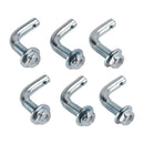 Befestigungsmaterial für 2-Sitzer-Baumstütze für Polaris RZR XP1000 / Turbo S Modelle