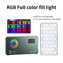 D02 RGB Fill Light Videokamera Mobiltelefon Live Full Color LED Fill Light