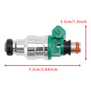 Boquilla de inyector de combustible de 1 pieza para Mitsubishi Montero 1994-1996 3.5L V6 INP-534 MD189021