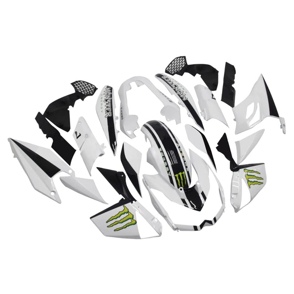 2010-2013 Kawasaki Z1000 injeksjonskinnesett kroppsplast ABS