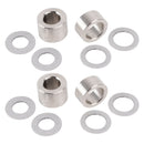2er-Pack 1600036 Bypass-Rohr-Eliminator-Kit Aluminium-Shunts und Dichtungsscheiben