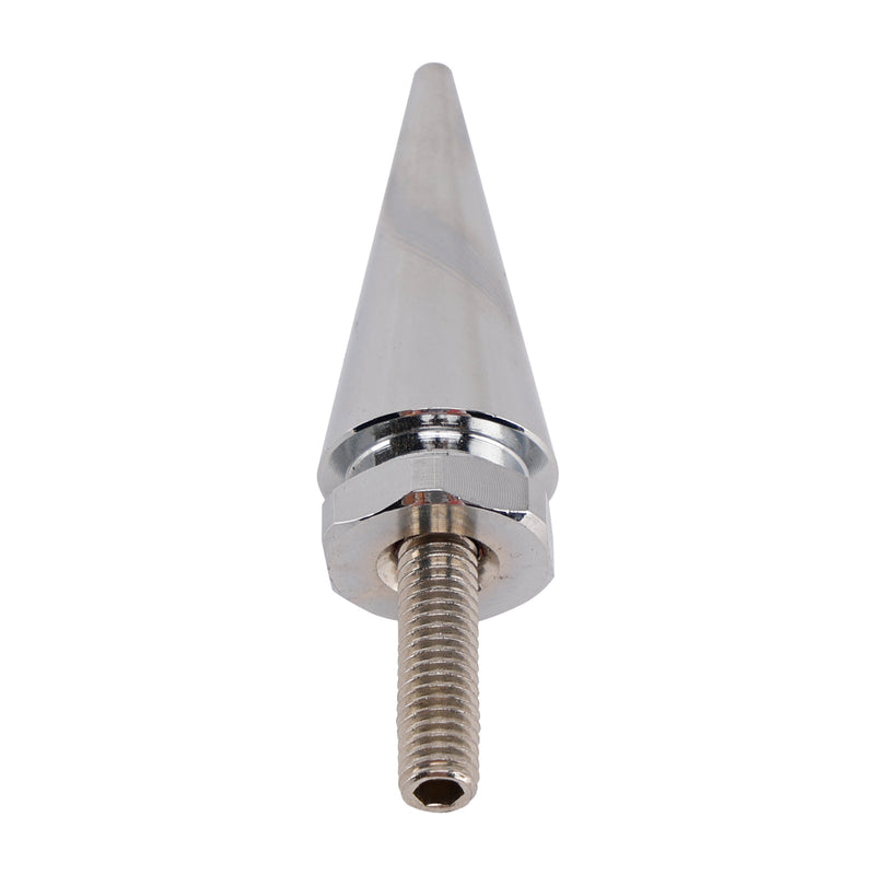 3 silberne Windschutzscheibenbolzen mit Dornen für Electra Glide, Tri Glide und Street Glide (Baujahre 1996–2013)