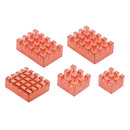 Kühler Banana Pi OpenWrtOne Kühlkörper aus reinem Kupfer mit selbstklebendem CPU-Kühler