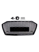 2019-2023 Audi A6 S6 uden ACC RS6 design, honeycomb gitter frontgrill