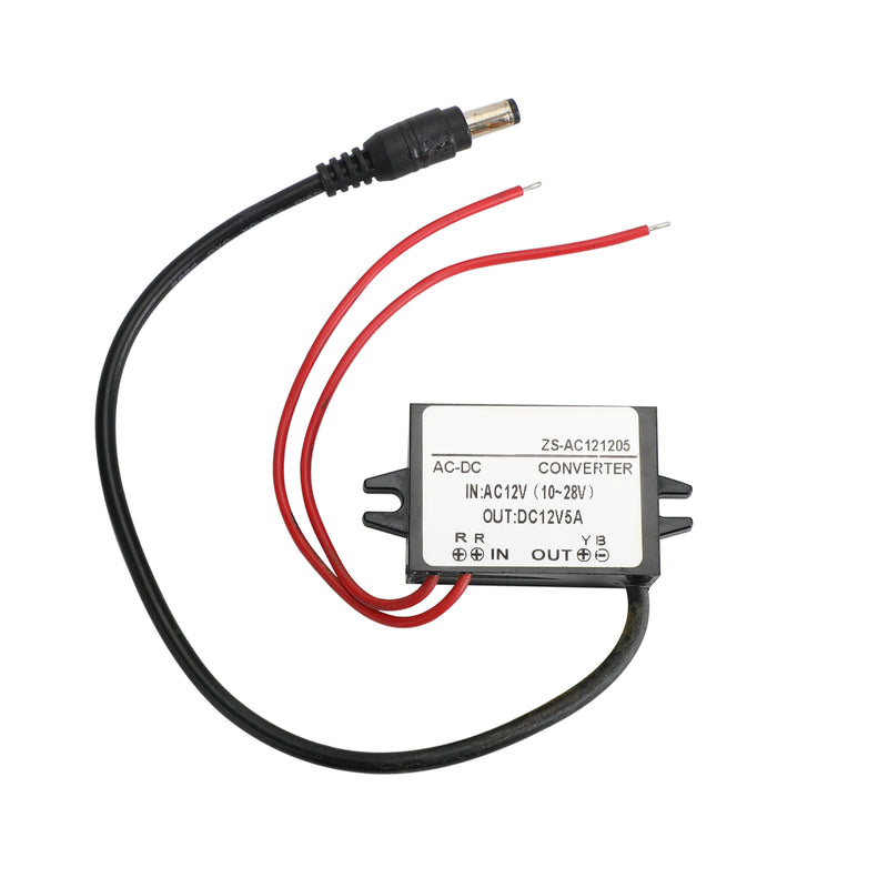 Step-down strömförsörjning AC10-28V till DC12V 5A step-down omvandlare USB strömförsörjning