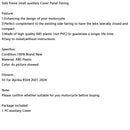 2021-2024 Aprilia RSV4 Seitenrahmen kleine Zusatzabdeckung Verkleidung