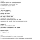 2012–2015 Audi A7 S-Line S7 schwarz Frontstoßstange Nebelscheinwerfer Kühlergrill Abdeckung Blende