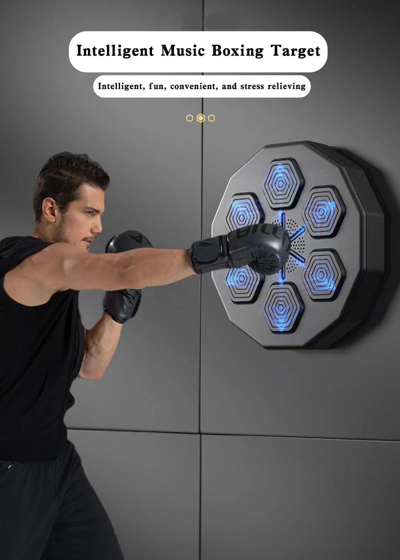 Wandmontage Boxing Training Ziel Fitnessformung wiederaufladbar Bluetooth Music Innenreaktualisierungsmaschine