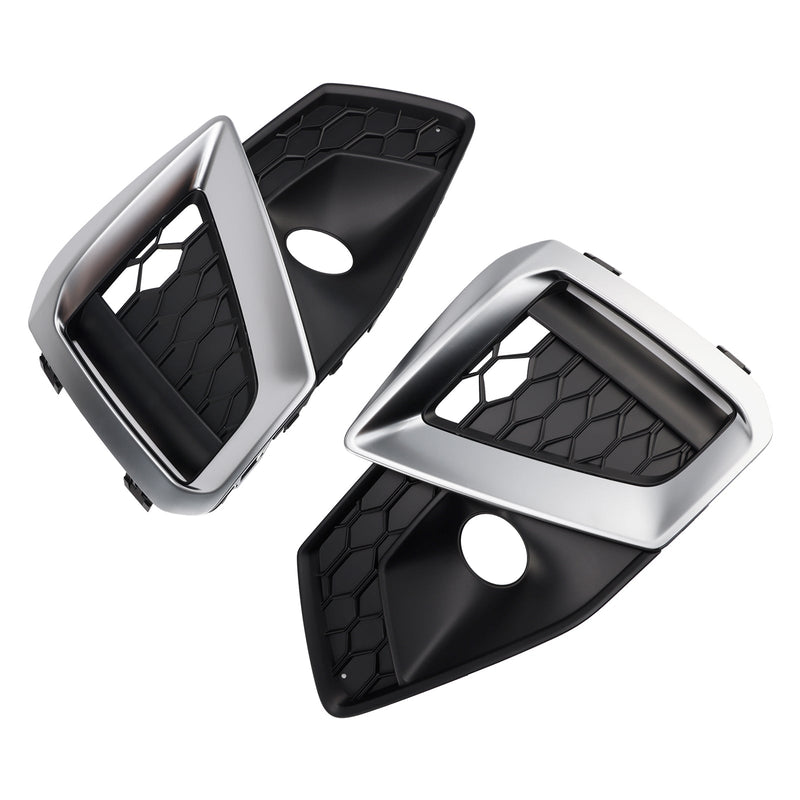 2020–2024 Audi A4 B9.5 S-Line Silber Frontstoßstange untere Nebel Kühlergrillabdeckung