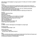 BMW 5' G30 G31 2PCS Adaptive Headlight Turn Signal Light 63117214942 941