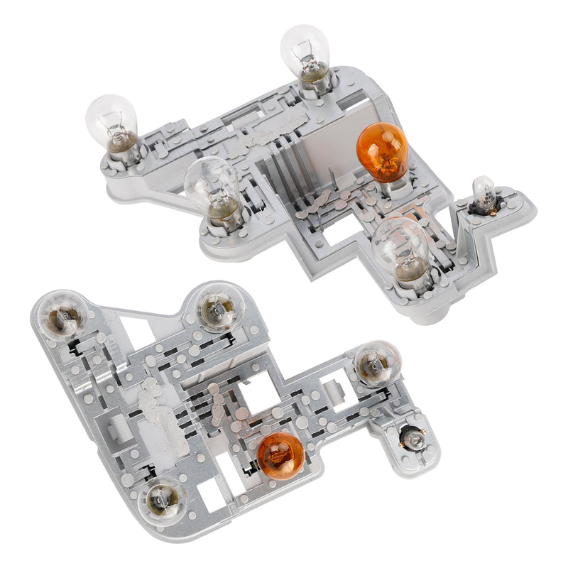 2007–2010 Mercedes W204 C-Klass Vänster + Höger Bakljuslampsockel med Glödlampor