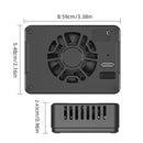 Halbleiter-Kamera-Kühler SLR-Kühlerlüfter für Sony Canon R5/R6/R7/Fuji Xt4