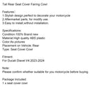 Schwanz Hinten Sitz Abdeckung Verkleidung Gugel Für Ducati Diavel V4 2023-2024