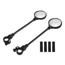 Drehbarer, verstellbarer Weitwinkel-Rückspiegel für Fahrradlenker, 2er-Pack