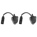 2 bicos de limpador de pára-brisa aquecidos para BMW E90 E91 E92 61667131299