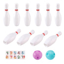 19cm leuchtende Bowlingkugel Set Kid Indoor &amp; Outdoor Party Spiel Spielzeug Geschenk