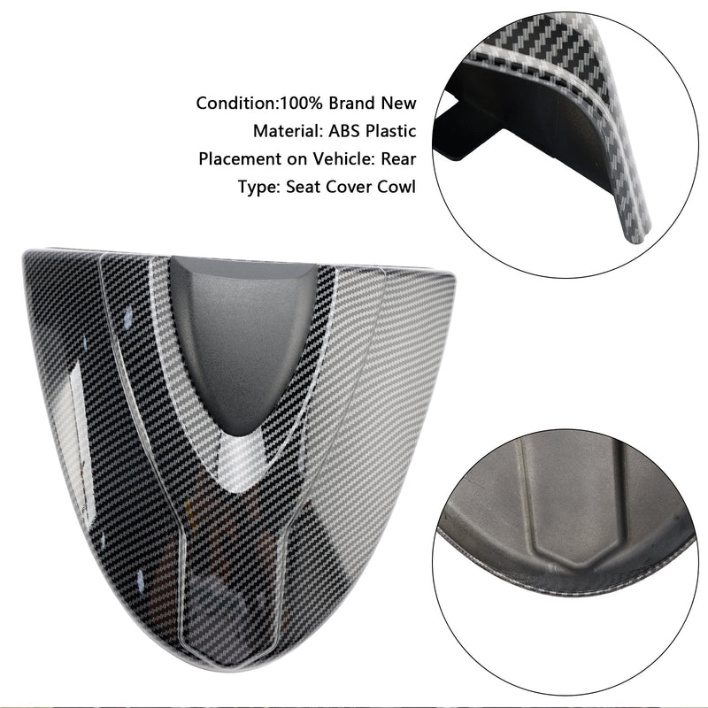 2021-2024 Trident 660 Takaistuimen suojuksen verhoilu