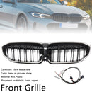 2019–2022 BMW 3 Series G20 DoubleLame Renal Grille, negro, 51138072085