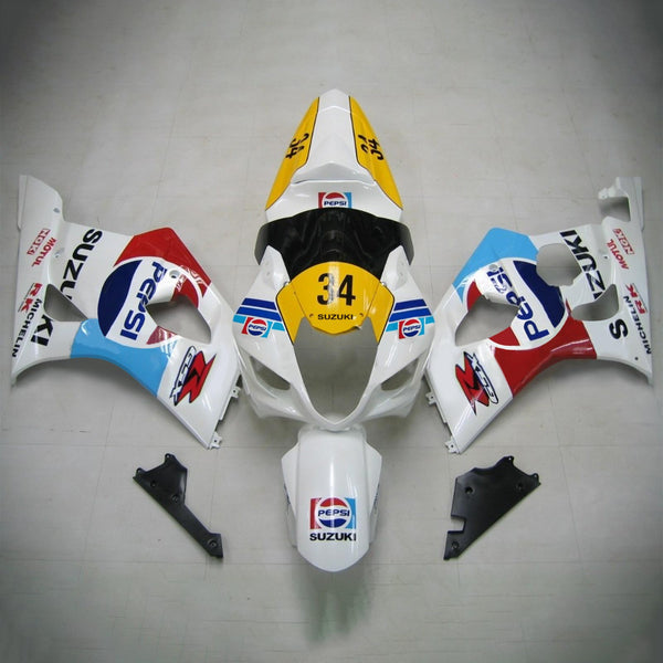 2003-2004 Suzuki GSXR1000 K3 Zestaw wyzwalacza wtrysku Nadwozie Plastik ABS