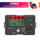 UT502A 2500V Měřič izolačního odporu Zemní tester Megohmmetr Volt