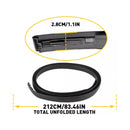 2008-2015 Scion xB 2PCS Dach Tropfleiste Trim Mitte links und rechts Seite Gummi