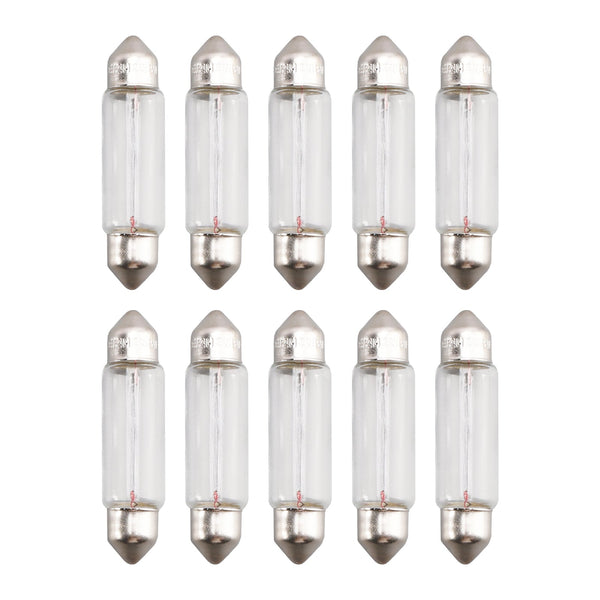 10 STÜCKE Auto Licht Rohrlampe birne C5W SV8.5 41 MM 6424 24 V 5 Watt Für OSRAM