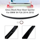 Bakspoiler i svart høyglans for BMW X4 F26 2014-2018