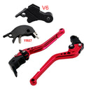 Palanca larga de embrague y freno adecuada para YAMAHA XSR900 XSR900GP MT-09 MT-09SP 2024-2025