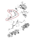 Vakuumslangeledninger med navlås 7C3Z-7A784-C for Ford F-250 Super Duty 2008-2010