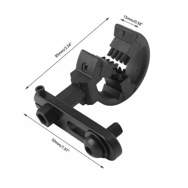 Black Whisker Arrow Rest Kjeksbørste For Compound Buejaktfrakt