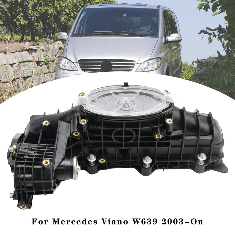 06.2006 - ab 2006 Mercedes Sprinter 3-T Van W906 Ansaugkrümmer mit Stellmotor 6510905737 A6511500094