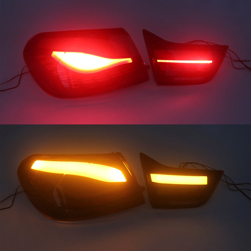 2014–2020 BMW F36 (Gran Coupé/Cabrio) L&R Red LED Baglys, baglysmodul 63217296100 63217296099