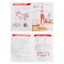 Ab Twister Board 150 kg Kapacita & 20dB Ultra tichý stroj na zakrucování pasu Fitness Tool Protiskluzové vybavení pro domácí posilovnu pro ženy Břišní tuk Modrá