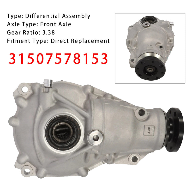 Vorderachsdifferentialträger für BMW X3 (2011–2017) Teilenummer: 31507578153, 31508635863