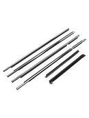 2003–2009 Toyota Lexus GX470 6 Stück Viertel &amp; Tür Gürtel Moulding Dichtungsstreifen