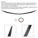 2014-2021 Mercedes-Benz C-Class W205 AMG C63 Style Gloss Black Rear Spoiler