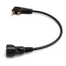 H42 Kopfhörer-Adapterkabel mit austauschbarem Stecker auf A24 für ICOM A25CE A25N A24