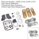 LEXUS RX330 RX350 U150E, U151E, U150F, U151F Auto Transmission Master Rebuild Kit Clutch Discs Gasket