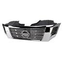Kühlergrill aus Chrom für die Frontstoßstange des Nissan Navara NP300 D23 (2015–2020)