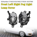 Tåkelysdeksel 1710525 1710524 for Opel Zafira B (A05) 2008-2011