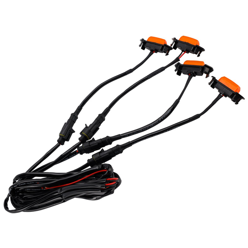 2016-2023 Toyota Tacoma Yellow Lens Amber Light Front Grille LED Light Kit PT228-35170