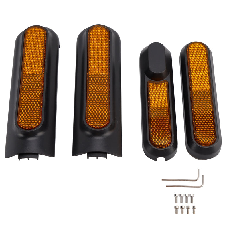 Set of 4 Scooter Side Covers with Rear Reflector for Xiaomi 4 Pro(1st Gen)