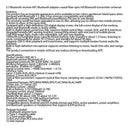 5.3Bluetooth-vastaanotin NFC Bluetooth-sovitin koaksiaalikuituoptinen HIFI-lähetin